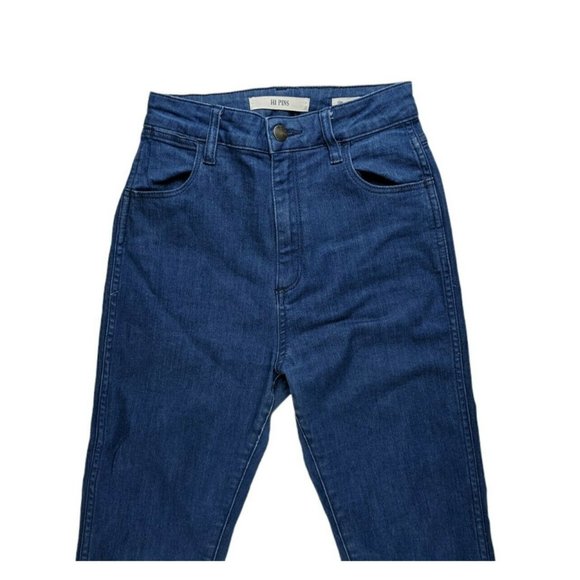 Wrangler Hi Pins High Waist Light Blue Skinny Leg Womens Jeans - Size 7 - Picture 3 of 7